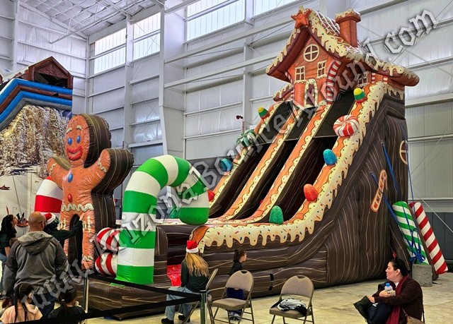 Gingerbread House Inflatable Slide Rental Phoenix Arizona